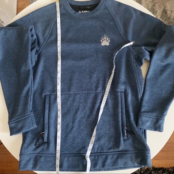 AKHG Crewneck Sweatshirt Blue Men’s Size Small - Picture 4 of 10